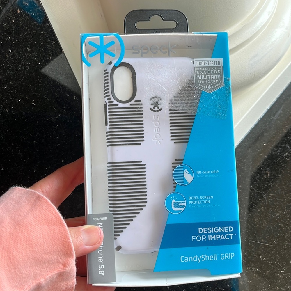 Speck IPhone Case Candyshell Grip 5.8 inches New in package